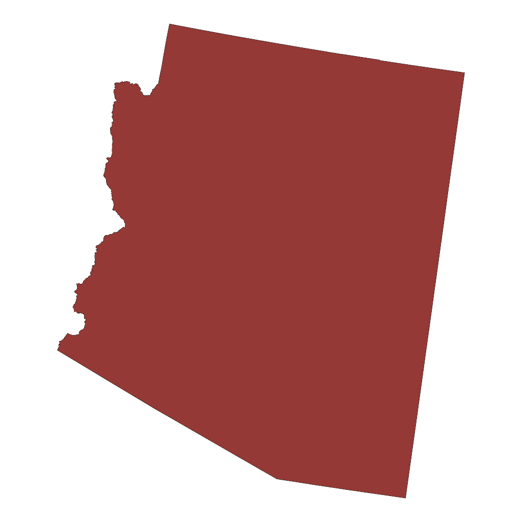 Arizona state outline