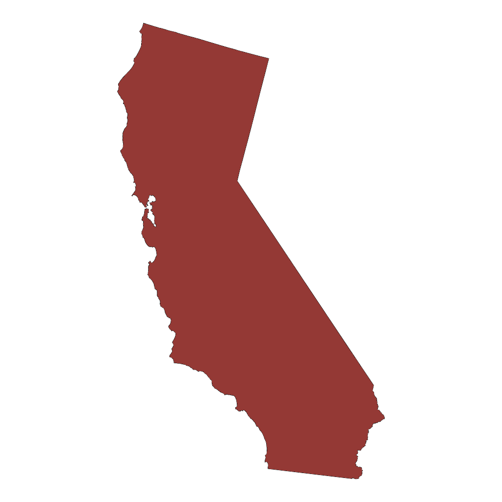 California state outline