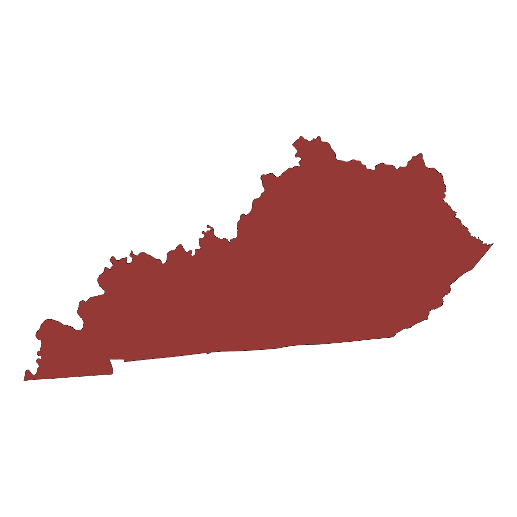 Kentucky state outline