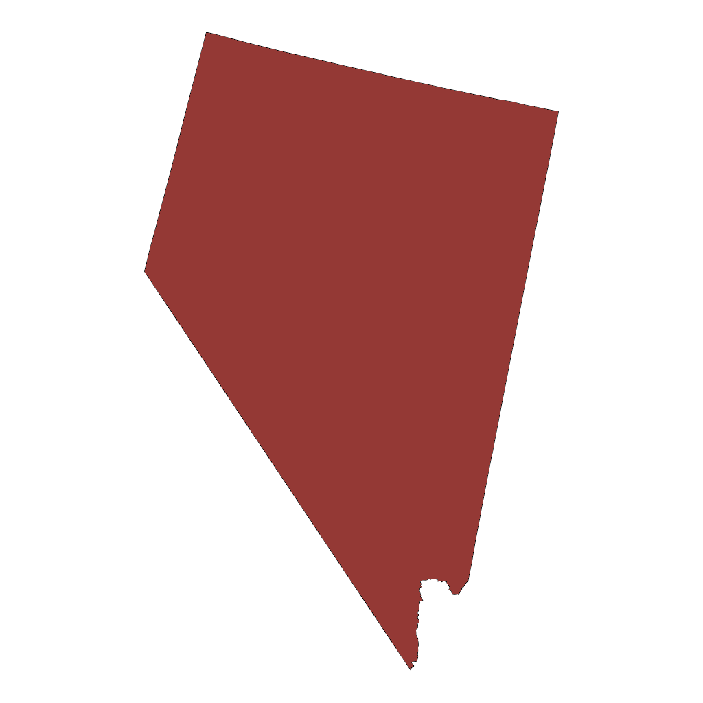 Nevada state outline