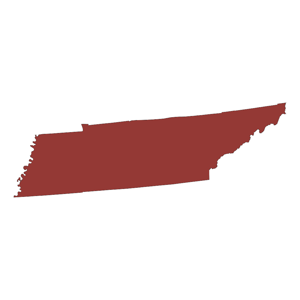 Tennessee state outline