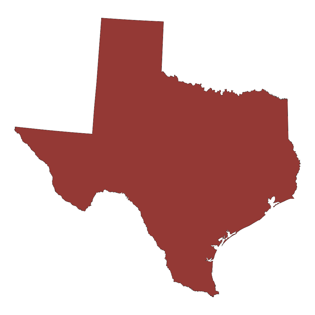 Texas state outline